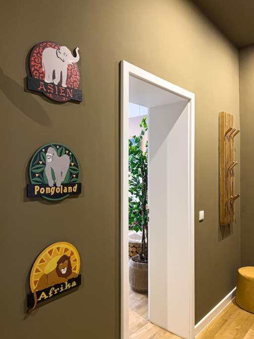 Exklusives Apartment Zoo Leipzig Eksteriør billede