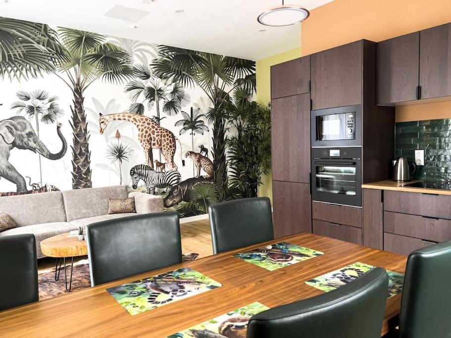 Exklusives Apartment Zoo Leipzig Eksteriør billede