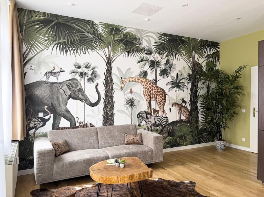 Exklusives Apartment Zoo Leipzig Eksteriør billede