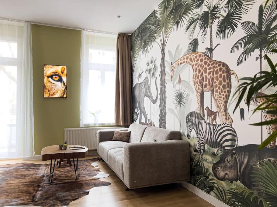 Exklusives Apartment Zoo Leipzig Eksteriør billede